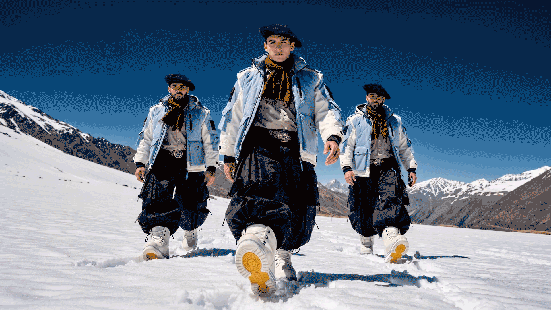 Argentine Winter Olympics Uniforms